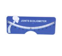 Scoliomètre facile à utiliser avec boîtier en ABS de 0 à 30 degrés pour un usage domestique Détecteurs de diagnostic du dos et de la colonne vertébrale