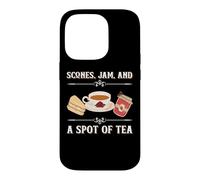 Scones Jam English Tea Ritual Lover Afternoon British Tea Coque pour iPhone 14 Pro