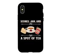 Scones Jam English Tea Ritual Lover Afternoon British Tea Coque pour iPhone X/XS