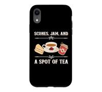 Scones Jam English Tea Ritual Lover Afternoon British Tea Coque pour iPhone XR