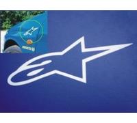 SCOOBY DESIGNS Lot de 2 Paires de Stickers pour Voiture et vélo avec Ailes et Ailes en Blanc