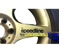 SCOOBY DESIGNS Lot de 4 autocollants pour jantes en alliage Noir Vinyle Mat Étanche Rectangulaire Minimaliste Usage unique pour Voiture Noir 4 Count Outdoor Métal, Plastique Plaque de jante Sticker