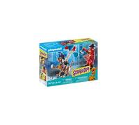 Playmobil – SCOOBY-DOO! 70710 Aventure avec le clown fantôme – Dès 5 ans