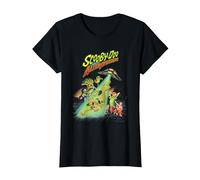 Scooby Doo and The Alien Invaders T-Shirt, Femme, Noir, M