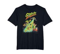 Scooby Doo and The Alien Invaders T-Shirt, Homme Grandes Tailles, Noir, 2X Tall