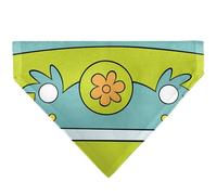 Scooby Doo Bandana pour animal domestique avec logo « The Mystery Machine » Bleu/jaune/orange