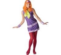 Scooby Doo - Costume "y" "Daphne Blake" - Dames BN4763 (L) (Violet)