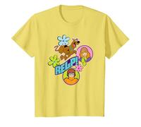 Scooby-Doo Daphne Velma Relp! T-Shirt, Enfant, Citron, 6 Ans