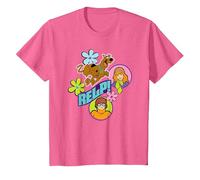 Scooby-Doo Daphne Velma Relp! T-Shirt, Enfant, Rose Chiné, 3 Ans