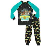 Scooby-Doo - Ensemble De Pyjamas Garçon - Bien Ajusté - 8 a 9 Ans,Multicolore