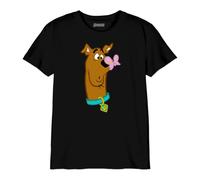 Scooby Doo Garçon Boscoobts033 T-Shirt, Noir, 8 Ans EU