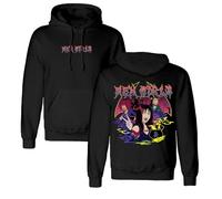 Scooby-Doo Hex Sweat à capuche pour fille - Pull sous licence officielle pour adultes - Design gothique de bande dessinée - Coupe unisexe - Doublure en polaire douce - Tailles S à XXL, Noir , M