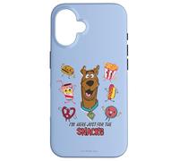 Scooby-Doo Just Here for The Snacks Coque pour iPhone 16