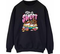 Scooby Doo - "Life Is Sweet" Sweat-shirt pour femme BI1992 (L) (Noir)