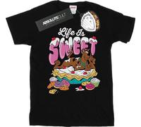 Scooby Doo - "Life Is Sweet" T-shirt pour homme BI1449 (S) (Noir)