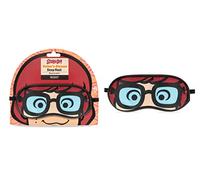 Scooby-Doo Masque de sommeil Velma Dinkley | Beauté folle | Cadeau doux réglable pour les fans de dessins animés nostalgiques