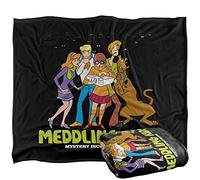 SCOOBY DOO!! Meddling Kids Plaid Ultra Doux au Toucher Soyeux - 152 x 127 cm