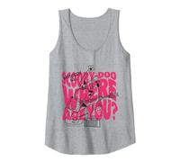 Scooby Doo Merch Mystery Inc. Où êtes-Vous Débardeur, Femme, Gris Chiné, XXL