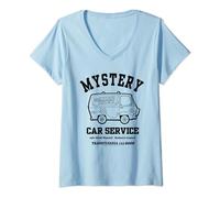 Scooby Doo Mystery Car Service T-Shirt avec Col en V