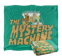 Scooby Doo! Mystery Machine Plaid Ultra Doux au Toucher Soyeux - 152 x 127 cm
