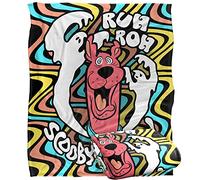 SCOOBY DOO! Ruh Roh Ghosts Plaid Ultra Doux au Toucher Soyeux - 152 x 127 cm