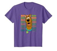 Scooby-Doo Ruh Roh Repeat T-Shirt, Enfant, Violet Chiné, 3 Ans