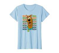 Scooby-Doo Ruh Roh Repeat T-Shirt, Femme, Bleu Céleste, XL