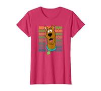 Scooby-Doo Ruh Roh Repeat T-Shirt, Femme, Rouge Chiné, 3XL
