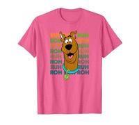 Scooby-Doo Ruh Roh Repeat T-Shirt, Homme, Rose Chiné, XL