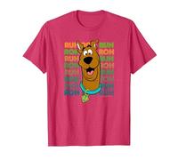 Scooby-Doo Ruh Roh Repeat T-Shirt, Homme, Rouge Chiné, 3XL