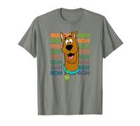 Scooby-Doo Ruh Roh Repeat T-Shirt, Homme, Vert Kaki chiné, 3XL