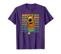 Scooby-Doo Ruh Roh Repeat T-Shirt, Homme, Violet, M