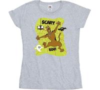 Scooby Doo - "Scary Boo !" T-shirt pour femme BI52940 (M) (Gris)