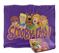 Scooby Doo!! Scooby Gang Plaid ultra doux au toucher soyeux - 152 x 127 cm