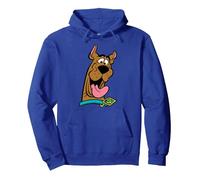 Scooby-Doo Scooby Happy Sweat à Capuche, Unisexe pour Adultes, Bleu Royal, XXL