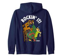 Scooby-Doo, Shaggy Rockin It Christmas Sweat à Capuche