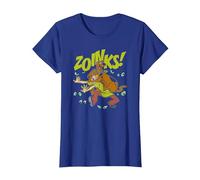 Scooby-Doo Shaggy Zoinks T-Shirt, Femme, Bleu Royal, S
