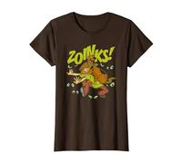 Scooby-Doo Shaggy Zoinks T-Shirt, Femme, Marron, S