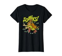Scooby-Doo Shaggy Zoinks T-Shirt, Femme, Noir, S