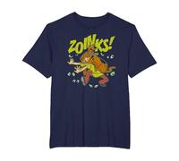 Scooby-Doo Shaggy Zoinks T-Shirt, Homme Grandes Tailles, Bleu Marine, 3X Tall