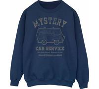 Scooby Doo - Sweat-shirt pour femme BI2185 (M) (Bleu marine)