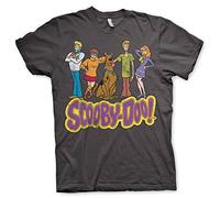 Scooby Doo Team T-shirt usé - Gris - Large