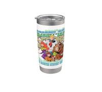 Scooby-Doo WBUPSDC05 Produit de style vintage années 80-90 Gobelet isotherme en acier inoxydable double paroi