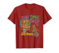 Scooby-Doo Zombie Burger Shaggy, Dessin animé rétro GL T-Shirt