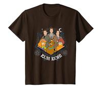 Scooby Natural Group Ruh Roh T-Shirt, Enfant, Marron, 12 Ans