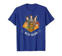 Scooby Natural Group Ruh Roh T-Shirt, Homme, Bleu Royal, M
