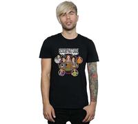 Scoobynatural Men's Characters Star T-Shirt Black S