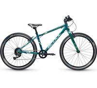 S'COOL liXe 26 pouces 9 vitesses Altus Dark Green/Mint / Vélo enfant / Vélo jeune | 9 vitesses | Hauteur de cadre 38 | 26 pouces