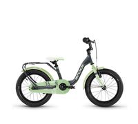 S'COOL niXe 16 pouces 1 vitesseGrey/Pastel | 16 pouces | Vélo enfant | Vélo jeune | 1 vitesse