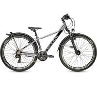 S'COOL troX EVO 27,5 pouces 21-vitesse Shimano Grey/Black | Vélo 27,5 pouces pour enfants et adolescents | Vélo pour garçon | Hauteur de cadre 45 | 21 vitesses